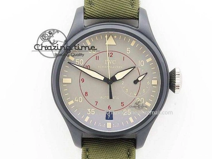 MIROTIME 0721 Mark XVII 1:1 MK Maker Best Edition SS Black Dial On Black Leather Strap A Sporty 7372